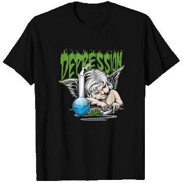 Discover Depression Angel T Shirts