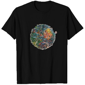 Discover Save Planet Protect the Earth Warning Design T Shirts