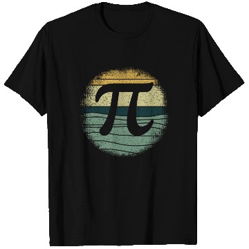 Discover Vintage Pi Math Holiday Mathematics Funny Pi Day T Shirts
