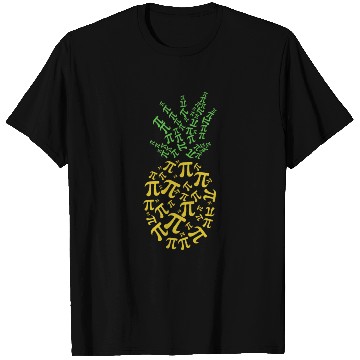 Discover Pineapple Pi Math Holiday Mathematics Funny Pi T Shirts