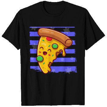 Discover Pizza Men's T Shirts