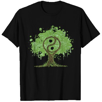 Discover Ying Yang Tree of Life T Shirts