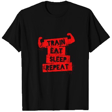 Discover Train Eat Sleep T Shirts