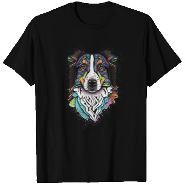 Discover Border Collie Fantasy Dog T Shirts