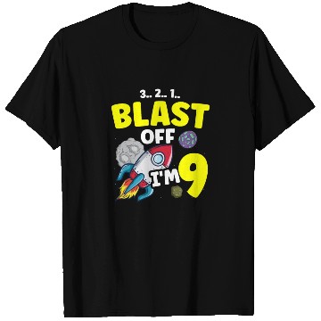 Discover I'm 9 Science Future Scientist Happy Birthday T Shirts