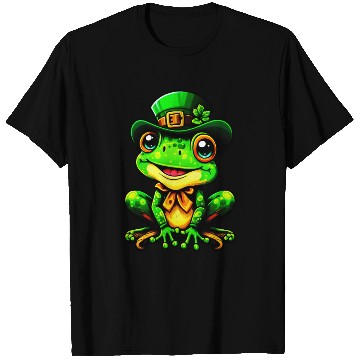 Discover The Magical St. Patrick's Day Frog T Shirts