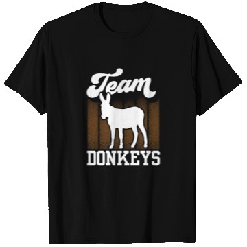 Discover Team Donkeys Farm Animal Donkey Lover T Shirts