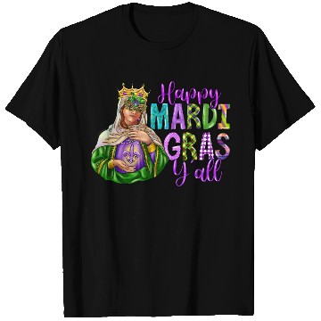 Discover Happy mardi gras yall T Shirts