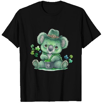 Discover St Patrick's Day Irish Funny Koala Saint Patrick T Shirts