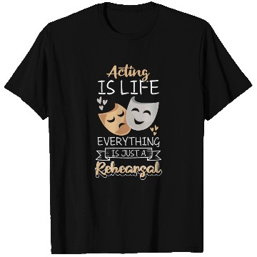 Discover Actress Rehearsal Singer Drama Club T Shirts