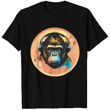 Discover Gorilla DJ Beat T Shirts