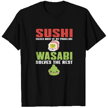 Discover Sushi And Wasabi T Shirts