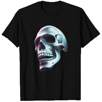 Discover Futuristic Skull Concept T Shirts