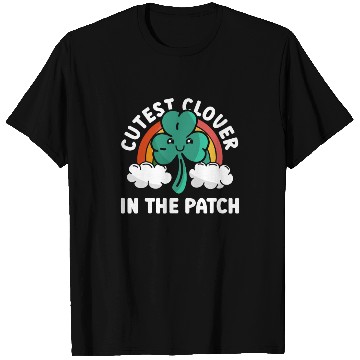 Discover Cutest Clover In The Patch - St Patricks Day Irish T Shirts