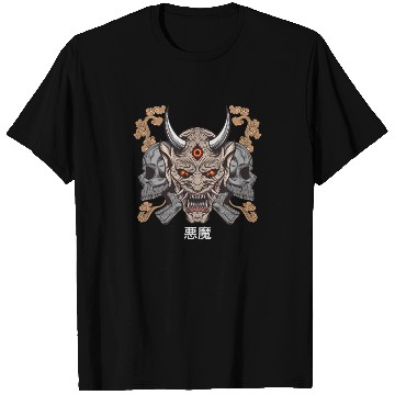 Discover Oni Demon Japan T Shirts