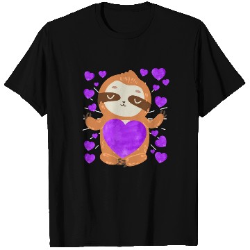 Discover Couple love you my sloth Valentine's Day T Shirts