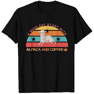 Discover Alpaca and coffee T Shirts