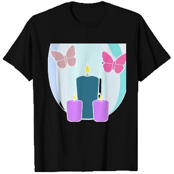 Discover colored candles T Shirts