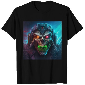 Discover ZOMBIE IRON MAIDEN (version 8) T Shirts