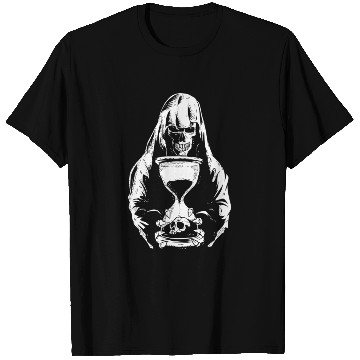 Discover Death Grim Reaper Hourglass Heavy & Death Metal T Shirts