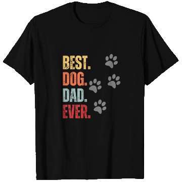 Discover FUNNY BEST DOG DAD EVER CLASSIC T Shirts