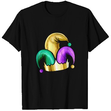 Discover Purple, Yellow Golden And Green Jester Hat For T Shirts