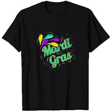Discover Green Lettering For Mardi Gras T Shirts