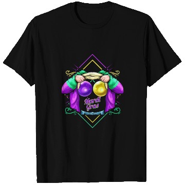 Discover Beads Costume for Mardi Gras T Shirts