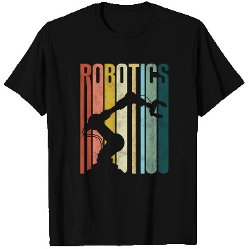 Discover Robot Robotics Engineer Retro T Shirts