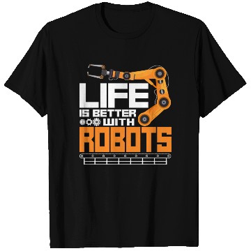 Discover Robot Robotics Engineer Vintage T Shirts