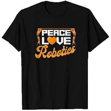 Discover Robot Robotics Engineer Female T Shirts