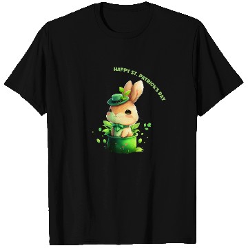 Discover St. Patrick's day, sweet rabbit T Shirts