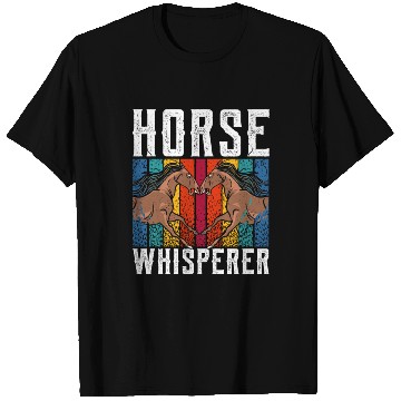 Discover Horse Whisperer Equestrian Rider Riding Lover T Shirts