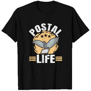 Discover Postal Worker Mailman Delivery Mail Escort T Shirts