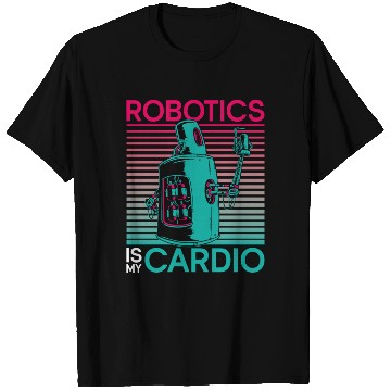Discover Robot Robotics Engineer Robotics T Shirts