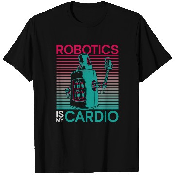 Discover Robot Robotics Engineer Robotics T Shirts