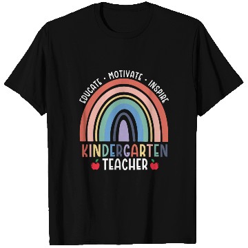 Discover Educate Motivate Inspire Kindergarten Teacher T Shirts