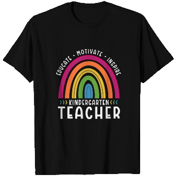 Discover Educate Motivate Inspire Kindergarten Teacher T Shirts