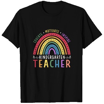 Discover Educate Motivate Inspire Kindergarten Teacher T Shirts
