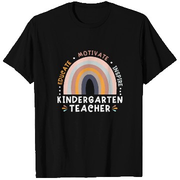 Discover Educate Motivate Inspire Kindergarten Teacher T Shirts