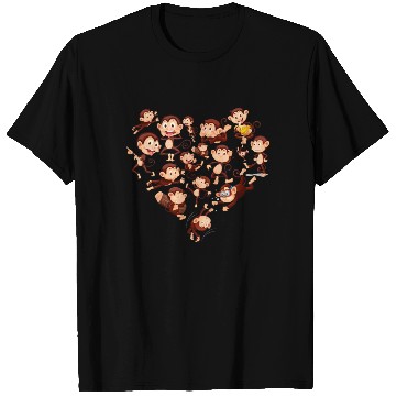 Discover chimpanzee monkey T Shirts