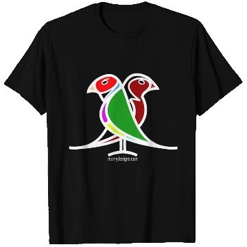 Discover Crimson Gouldian Finch murrydesigns T Shirts