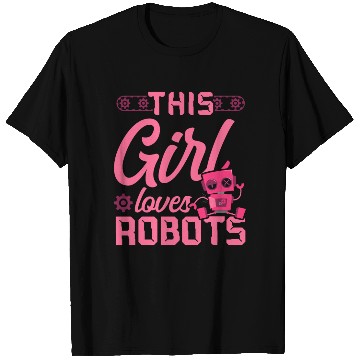 Discover Robot Robotics Engineer Girl This T Shirts