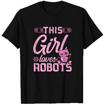 Discover Robot Robotics Engineer Girl This T Shirts