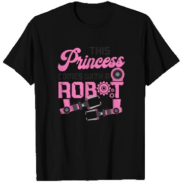 Discover Robot Robotics Engineer Female T Shirts