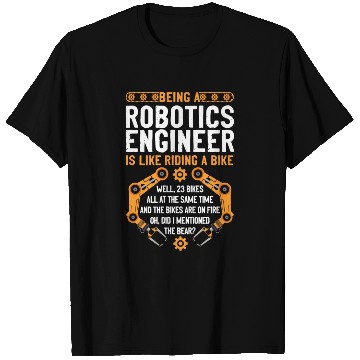 Discover Robot Robotics Engineer Vintage T Shirts