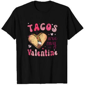 Discover Groovy Tacos Are My Valentine T Shirts