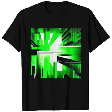 Discover Cyberpunk Inspired Green Theme T Shirts