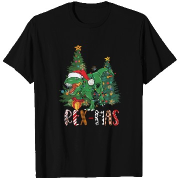 Discover Dino dinosaur T-rex Trex Tyrannosaurus Xmas T Shirts