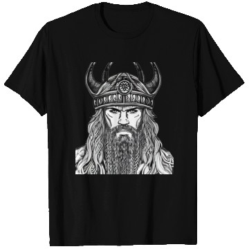 Discover Viking Warrior Valhalla Norman Odin T Shirts